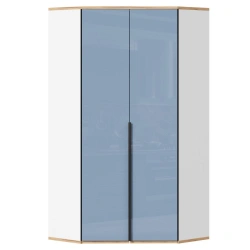 Urban LD.528060.000 Corner Cabinet 45 (White/Capri Blue)
