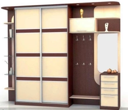 Spacious Sliding Door Wardrobe for Hallway by Edelwood