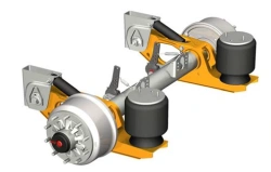 INTRA DRUM S9-4218 Trailer Axle Assembly 9t Capacity