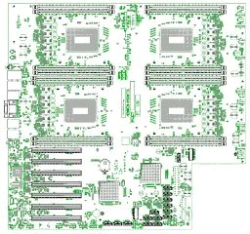 4-Processor Panel 4Э8СВ-MSWTX for High-Performance Servers