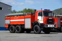 Fire Tanker Vehicle AC-3, Model 58810G, Ural-5557 Chassis