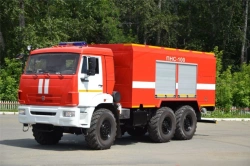 Fire Pump Station PNS-100, Model 58815K43118, KAMAZ-5350-D5 Chassis