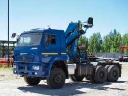 Multi-functional Hydraulic Crane Truck KMA on KAMAZ 53504 Base 51K10N-UJ
