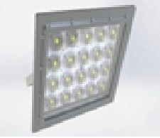 Architectural Cap Flood Light for Facades and Outdoor Spaces