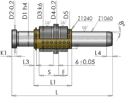 Production of Bushings and Columns for Molds and Stamps
