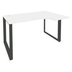 Ergonomic Right Desk with O-Shape Metal Legs KС.СэП-5.12