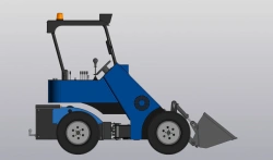 Barnaulets 500 Tractor for Agricultural and Municipal Use