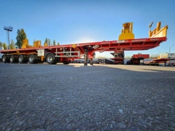 Sliding Semi-Trailer MANAC 5V0T4H with KAMA NF 202 Tires