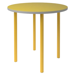 Rectangular and Round Table for Public Establishments, Model ST5