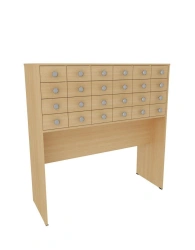 Filing Cabinet for Libraries and Reading Rooms, Model Omega СО 19