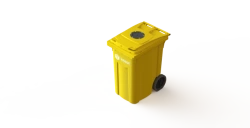 Mobile Waste Container 360L Model Art. 28.C82.V/1