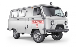 UAZ SGR 396295-122 Medical Vehicle