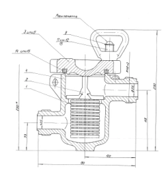 Bronze Sea Water Strainer DN 25, PN 4.0 MPa ITSHL.061144.017