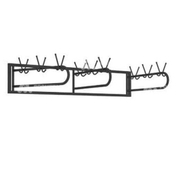 Metal Coat Rack for Home and Public Use - Model 7001-7007