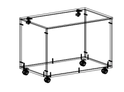 Underbed Laundry Storage Box