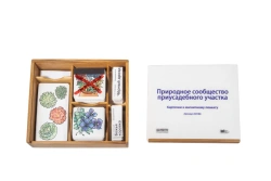 Magnetic Poster "Natural Community of the Backyard" with Methodological Recommendations