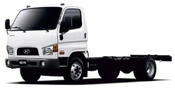Hyundai HD78 Chassis with 3.9L Diesel Engine, Manual Transmission, RWD