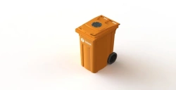 360L Mobile Waste Container with Lid, Art. 28.C82.V/1