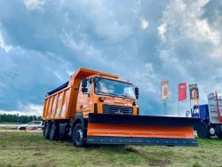 Combined Road Machine KDM 7881230 with MAZ 651328 Dump Truck