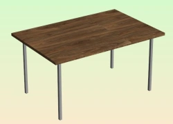 Dining Table with Metal Frame - Model PГБA.1004.03.00.000