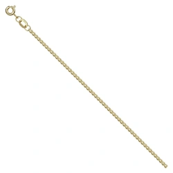Yellow Gold Chain Gourmet Cordino 585 0.6MM 70CM 9.77G