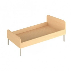 Children's Bed with Impact-Resistant Edges