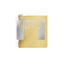 Transparent ISBC® UHF Labels 50x50 with Crystal Adhesive (45x31)