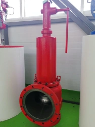Safety Valve for Oil Pipelines PPKR-200/300-1.6/0.6-0.49-F-C0-U1