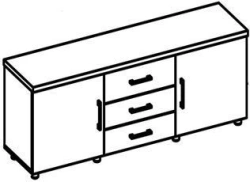 Office Equipment Cabinet FML023