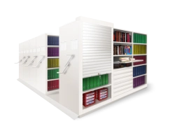 Mobile Metal Shelving Unit for Efficient Storage