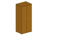 Horizontal Clothing Cabinet with Double Doors GМ 31.01.12.131.005.04.00