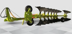 Sirius Plow ПОМ-6+1+1 - Semi-mounted Reversible Modular Plow
