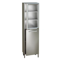 Medical Instrument Cabinet with Adjustable Feet, Model DM-6-101-03