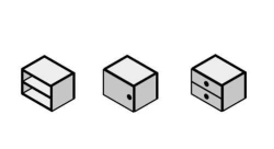 Wooden Office Shelf Filling Box - Rio Base Set