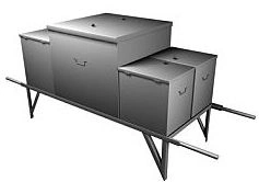 Metal Storage Container for Food Service and Retail 6500.440136.000