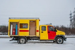 Diesel Truck with 47122 Engine, Model 47122E on GAZ C42R33 Chassis