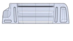 Rear Roof Panel for Vehicles A9606576909