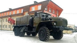 Airport Mobile Electric Power Unit APA-100-CA Model 478406 (008-CA-06) on Ural 4320-74 Chassis