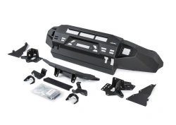 VW AMAROK Car Bumpers (2010-2016, 2016-); Black (No Lights) + Mounting Kit