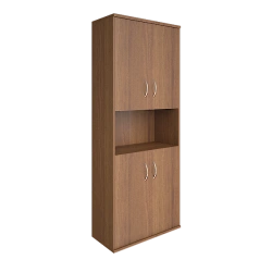 Closed Office Cabinet with Niche