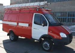 Emergency Rescue Vehicle ASA on GAZ 3302 Chassis