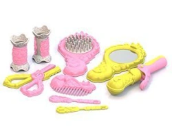 Colorful Hairdressing Set (9 Pieces in Blister)