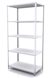 Lightweight Warehouse Shelving Unit 5 Shelves STKO-5G 1230x500x2100