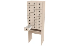 24-Drawer Filing Cabinet 580x420x1734mm