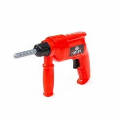 Child-Friendly Toy Drill for Mini Builders in Red - Polesie Series