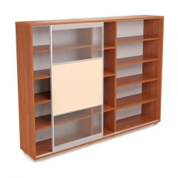 Wooden Office Cabinet with Sliding Door Art. 280