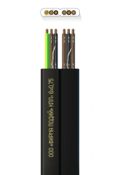 Flat Elevator Cable KPЛм 6x0.75 - Frost Resistant