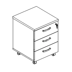 Metal Office Cabinet for Secure Storage