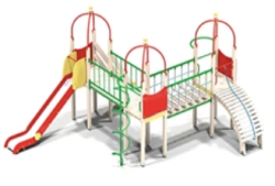 Children's Play Complex for Ages 4-10 - DG-004