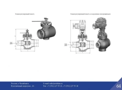 6s Series Control Valves for Regulating Flow and Pressure
